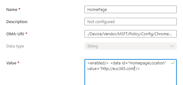 HomepageSetting